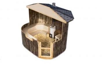 Sauna ogrodowa BARREL ESTI SOIKEA