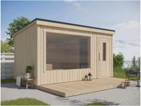 Archipelag L — Sauna zewnętrzna Premium — ocieplana